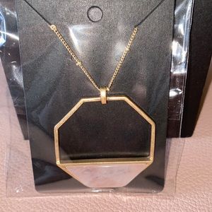 Long Octagon Necklace